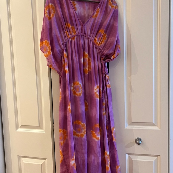 Zara kaftan dress beach coverup - Picture 6 of 6